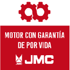 Motor con garantía de por vida